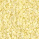 Miyuki delica Beads 11/0 - Opaque pale yellow ab DB-1501